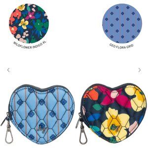 NWT Lug Heart Pouch 2pc Set